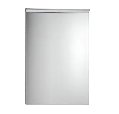 AQUALINE BORA zrcadlo s LED osvětlením a vypínačem 600x800mm, chrom