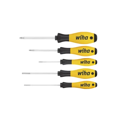 Wiha Sada šroubováků SoftFinish ESD 3,0 x 100; 4,0 x 100; PH0 x 60; PH1 x 80; PH2 x 100