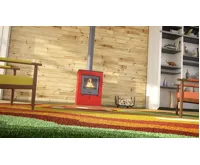 HS Flamingo Krbová kamna FLAMINGO ® EVENES červená (8)