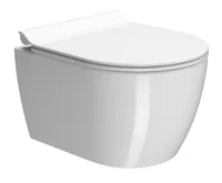 GSI PURA SHORT závěsná WC mísa, Swirlflush, 35x46cm, bílá ExtraGlaze (3)