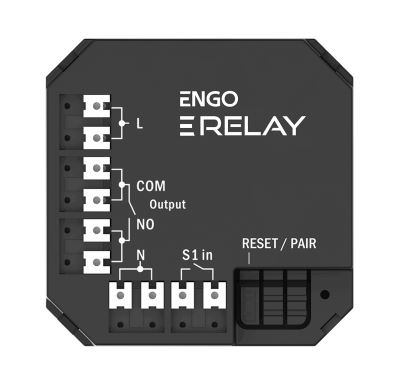 ENGO Controls Spínací modul EREL-12ZB, 1x12 A, výstup NO/COM, ENGO Smart, TUYA