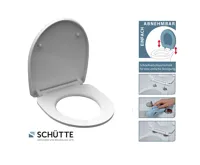 Schütte WC sedátko ROUND DIPS| Duroplast HG,  Duroplast, Soft Close (5)