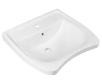 SAPHO HANDICAP keramické umyvadlo pro handicapované 60x55cm, bílá