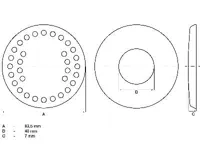BGS Náhradní gumová podložka, pro BGS 2897 (2)