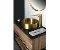 SAPHO SPY stojánková umyvadlová baterie vysoká, prodloužená hubice, zlato mat (5)