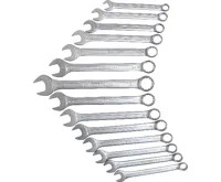 BGS Klíče očkové a očkoploché, metrické a palcové, sada 50 dílů (5)