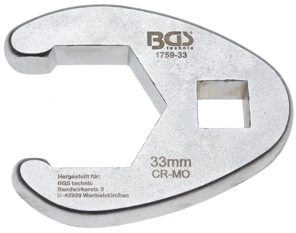 Bgs klíč plochý otevřený 1/2" 33 mm