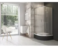 Ravak sprchový kout čtvrtkruh BLCP4-80 SABINA bright alu+Grape Ravak sprchový kout čtvrtkruh BLCP4-80 SABINA bright alu+Grape