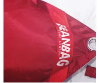 Sedací pytel 189x140 duo rubin - silver (2)