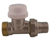 IVR termostatický ventil přímý DN 15 - 1/2" x 3/4" EK venkovní