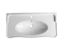 CREAVIT ANTIK keramické umyvadlo 100x50cm, bílá (4)