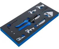 BGS Pěnová vložka (modul) sada multifunkčních a pokosových nůžek na plast. trubky 8 ks (1)