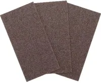 BGS Kluzáky plstěné,  desky, hnědé, 100 x 200 mm, 3 kusy (1)