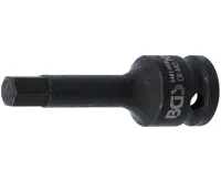 BGS Hlavice zástrčná 1/2" imbus  10 x 75 mm, tvrzená Cr-Mo