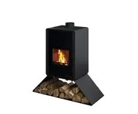 HS Flamingo Krbová kamna FLAMINGO DELUXE ® SENAI, černá