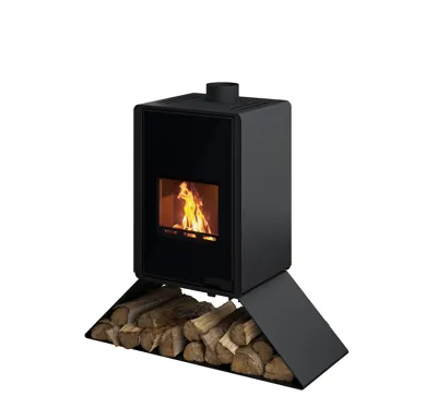 HS Flamingo Krbová kamna FLAMINGO DELUXE ® SENAI, černá