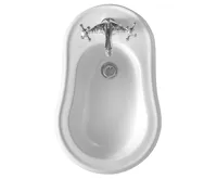 KERASAN RETRO bidet stojící 38,5x60cm, bílá (3)