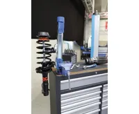 BGS Stahovák spirálových pružin, 1800 kg, 2 páry podkov (2)