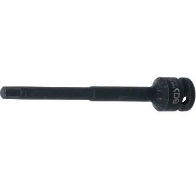 BGS Hlavice zástrčná, tvrzená, délka 150 mm, 12,5 mm (1/2"), vnitřní šestihran 8 mm - BGS 5490