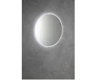 AQUALINE URSA kulaté zrcadlo s LED osvětlením ø 60cm, dotykový senzor, stmívatelné (5)