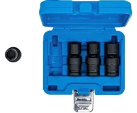 BGS Hlavice nástrčné 1/2" 16,0-19,0 mm, kloubové, 4 díly, tvrzené (3)