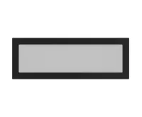 HS Flamingo Krbová mřížka 17x49 BASIC černá