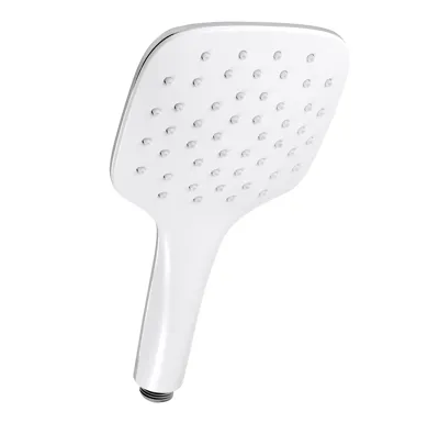 NOVASERVIS Sprchová růžice 1-polohová, bílá-chrom - RU/420,1