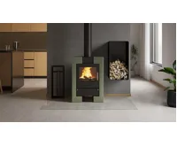 HS Flamingo Krbová kamna FLAMINGO ® ESPO II olivová (18)