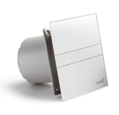 CATA ventilátor e150 G sklo bílý