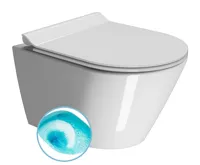 GSI KUBE X závěsná WC mísa, Swirlflush, 36x50cm, bílá ExtraGlaze GSI KUBE X závěsná WC mísa, Swirlflush, 36x50cm, bílá ExtraGlaze