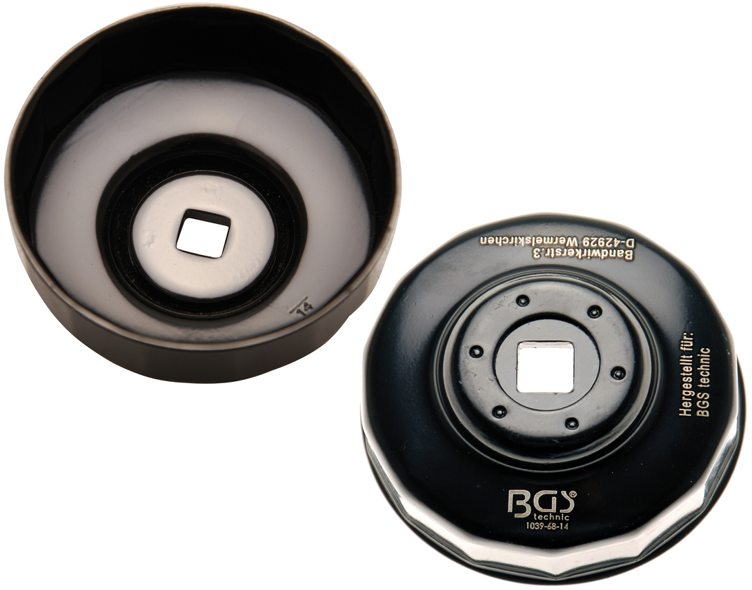 Bgs hlavice na povolování olejových filtrů 68 mm, 14ti hran
