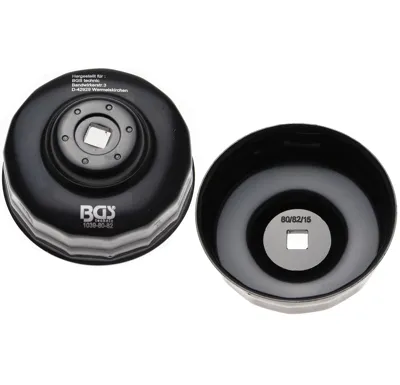 BGS Hlavice na povolování olejových filtrů 80-82 mm, 15ti hran