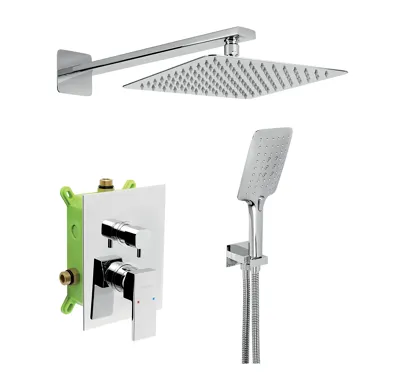 NOVASERVIS Sprchová sada podomítková ECO, chrom - SADA36051R,0