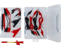 BGS Příslušenství pro sadu měřicích kabelů a zkušebních hrotů,  pro multimetr,  15dílná BS7451 (2)