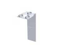 ROMOTOP Konvekční opláštění pro rohovou krbovou vložku HEAT C 2(3)g L 50.52.31.01(21)