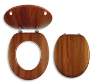 NOVASERVIS Sedátko dýhované dub 2 MDF - WC/DUB2