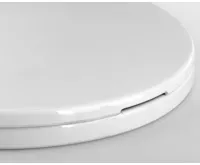 AQUALINE ESMERALDA WC sedátko, Soft Close, bílá (3)