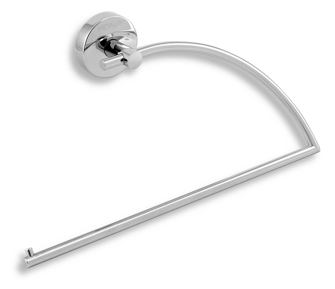 Novaservis půlkruhový držák ručníků metalia 11 chrom - 0103,0