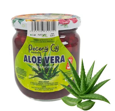 Nature NoTea s.r.o. Pečený čaj Notea - Aloe vera se zázvorem 430ml
