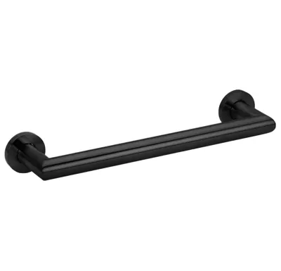 SAPHO X-ROUND BLACK držák ručníků 300mm, černá mat