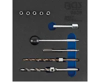 BGS Vložka do dílenského vozíku 1/6: sada pro opravu závitu, pro upevňovací šrouby vstřikovač