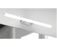 SAPHO IRENE 2 LED svítidlo, 9 W, 500x35x77 mm, IP44, chrom (9)