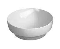 GSI PURA keramické umyvadlo na desku, průměr 40cm, bílá ExtraGlaze