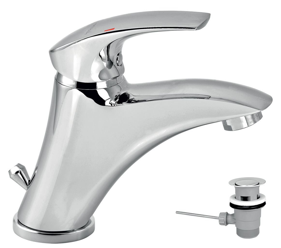 Novaservis umyvadlová baterie s výpustí metalia 57 chrom - 57002,0