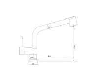 SAPHO RHAPSODY stojánková dřezová baterie s výsuvnou sprškou, chrom (8)