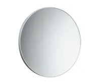 GEDY Kulaté zrcadlo v plastovém rámu ø 60cm, bílá GEDY Kulaté zrcadlo v plastovém rámu ø 60cm, bílá