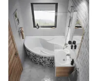 Ravak umyvadlo ROSA II 600 white s otvory (4)