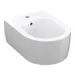 KERASAN FLO bidet závěsný 36,5x50cm, bílá KERASAN FLO bidet závěsný 36,5x50cm, bílá