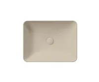 GSI SAND/NUBES keramické umyvadlo na desku 50x38cm, creta mat (1)