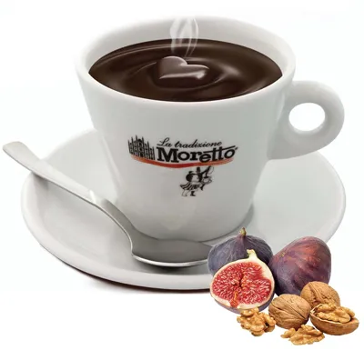 Horká čokoláda Moretto - Fíky s oříšky 30g
